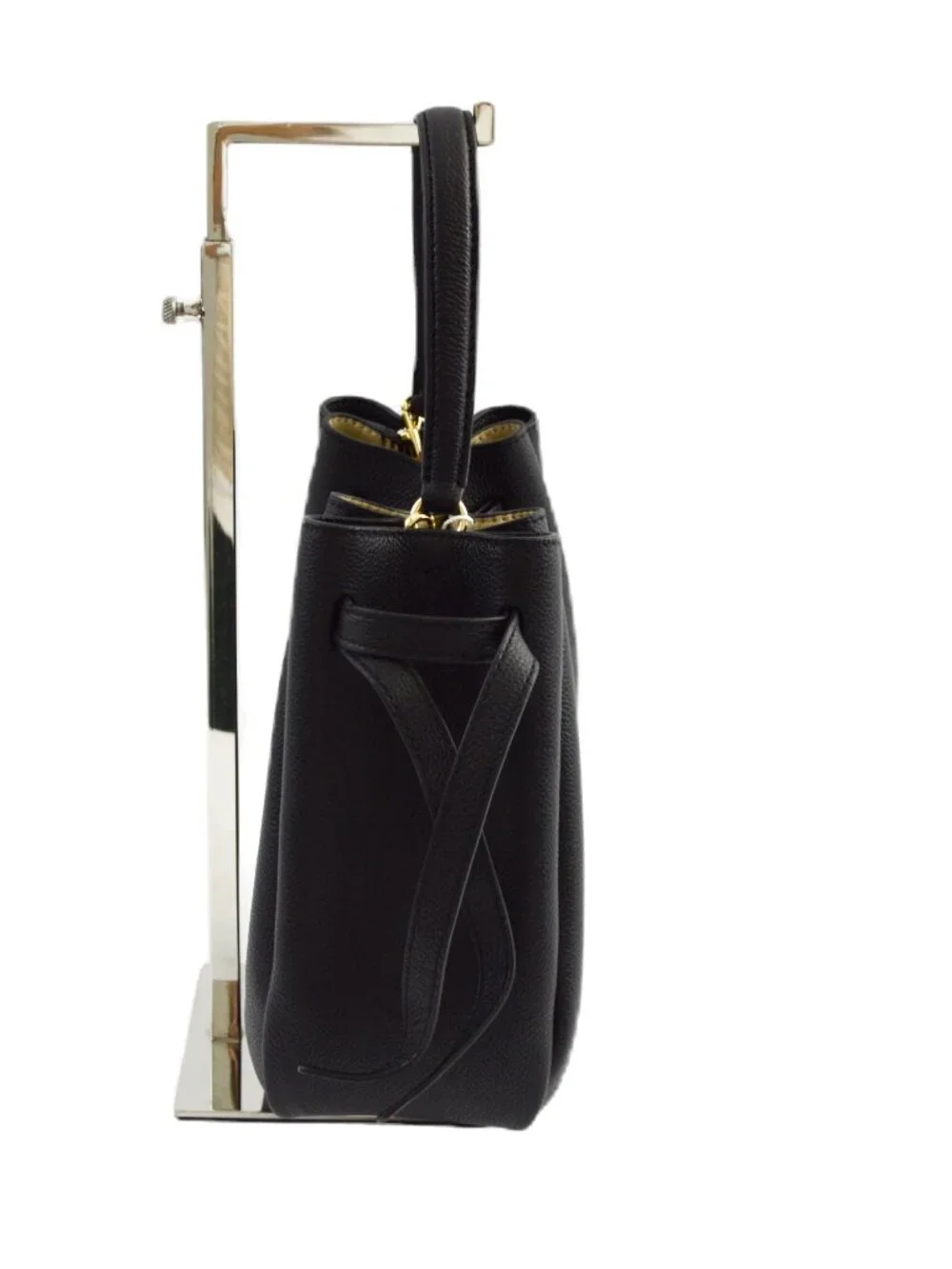 Tory Burch Romy pebbled bucket bag #202-93
